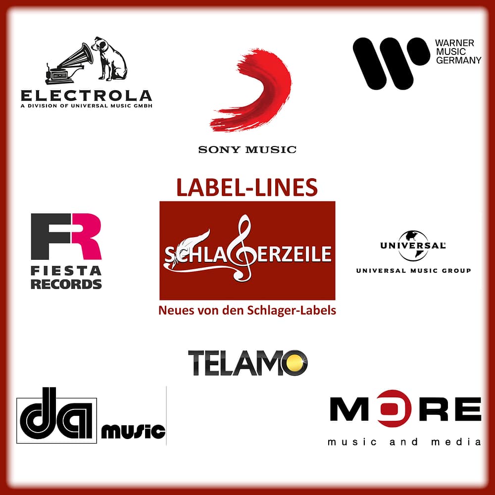 Label-Lines, neue Schlager