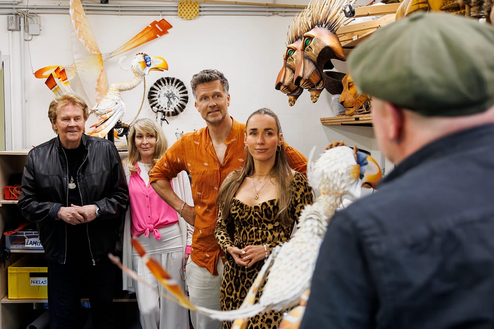 Familie Carpendale bei König der Löwen