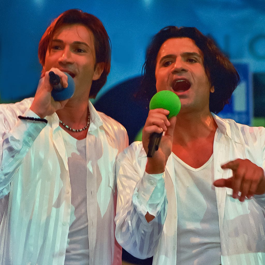 Costa und Lucas Cordalis, ©Fracasso