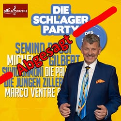 Schlagerparty des Jahres abgesagt