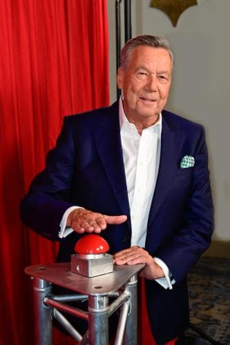 Roland Kaiser bei der Präsentation seiner Wachsfigur, für das