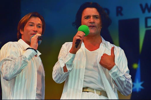 Costa und Lucas Cordalis, ©Fracasso