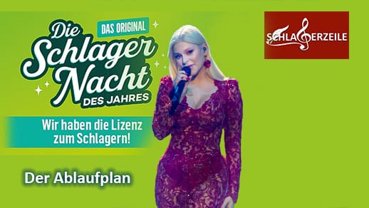 Schlagernacht Hamburg Ablauf