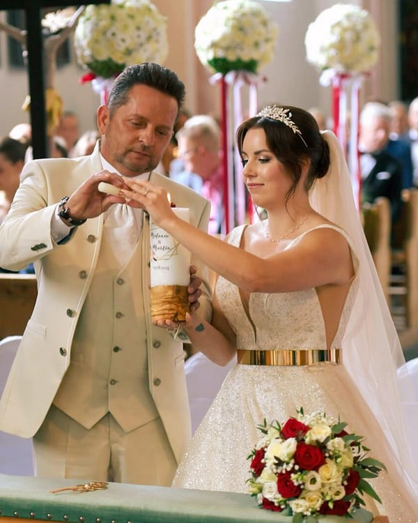 Martin Hein (Fantasy) und Bela Rose, Hochzeit, Quelle: Facebook