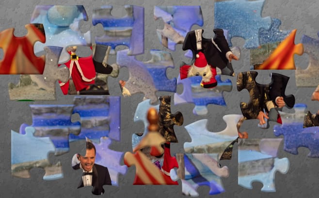 Adventskalender Puzzle Florian Silbereisen Ross Antony