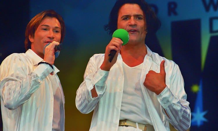Costa und Lucas Cordalis, ©Fracasso