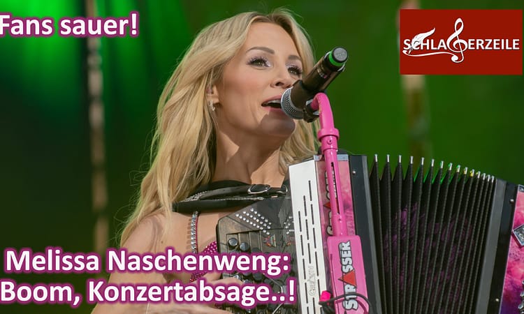 Melissa Naschenweng Schlagerboom Absage, © Fracasso