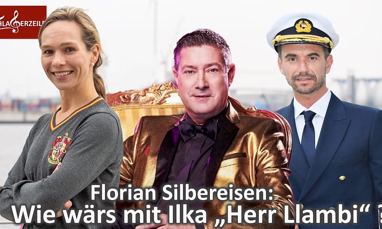 Llambi mit Ilka auf Traumschiff