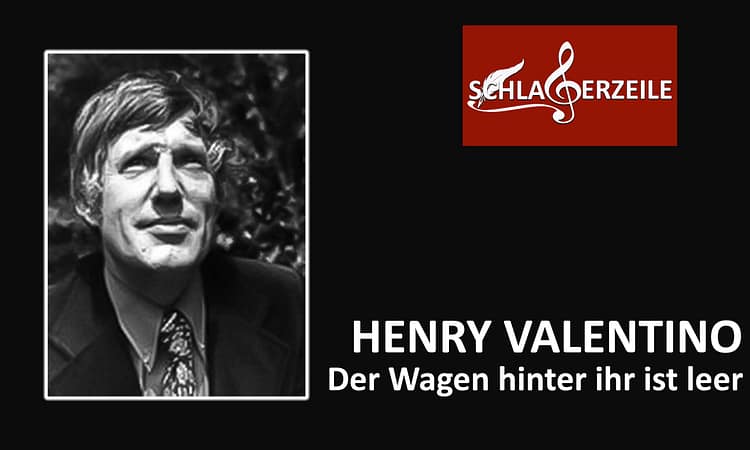 Henry Valentino gestorben