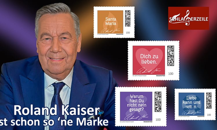 Roland Kaiser Briefmarke