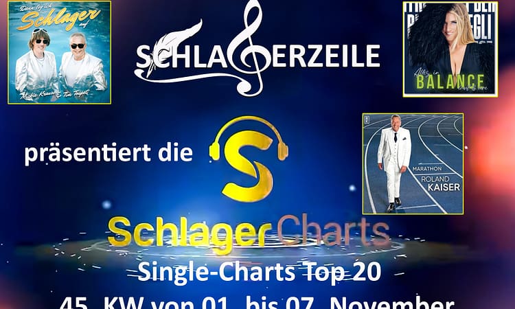 Schlagercharts Single Top 20 KW 45