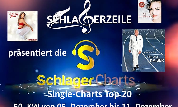 Schlagercharts Single Top 20 KW 50
