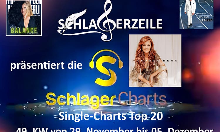 Schlagercharts Single Top 20 KW 49