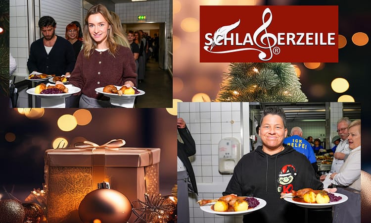 Frank Zander und PETA zum Weihnachtsessen