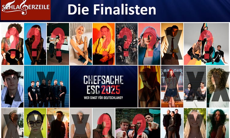 Finalisten ESC Vorentscheid