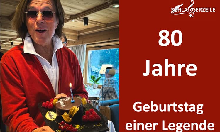 80 Geburtstag Jürgen Drews