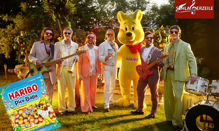 Werbung Haribo Schlager Pico-Balla Roy Bianco Abbrunzati Boys