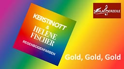 Regenbogenfarben Gold
