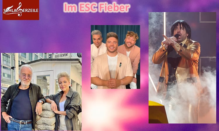 ESC Bewerber: Zeitflug, Ikke Hüftgold, Alexandra Hofmann und Jorgen Olsen