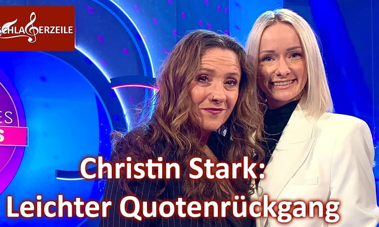Christin Stark, Schlager des Monats, Quote